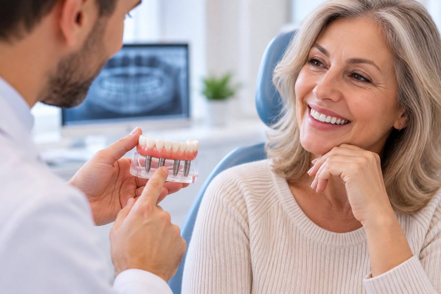 Preciso de Enxerto Ósseo para Implante Dentário?